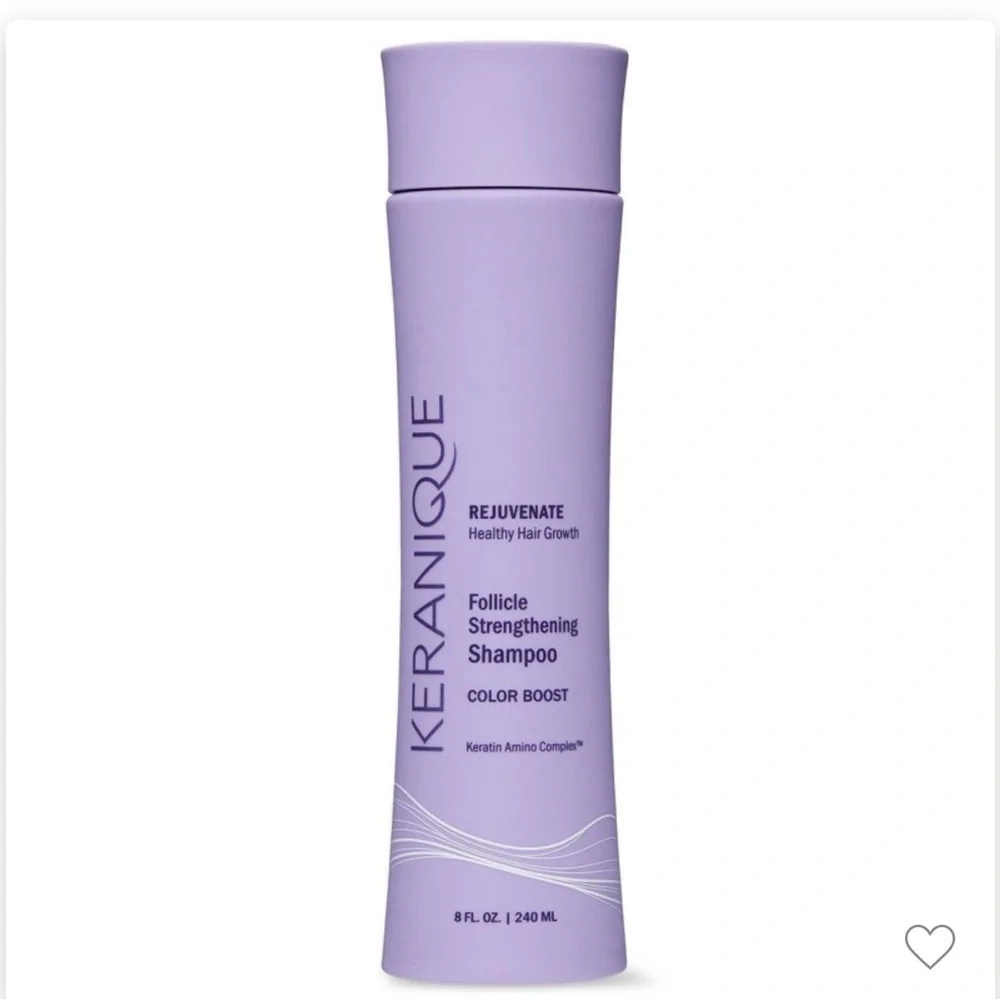 NWT Keranique Color Boost Follicle Strengthening Shampoo- Size 8 fl oz (240 ml)